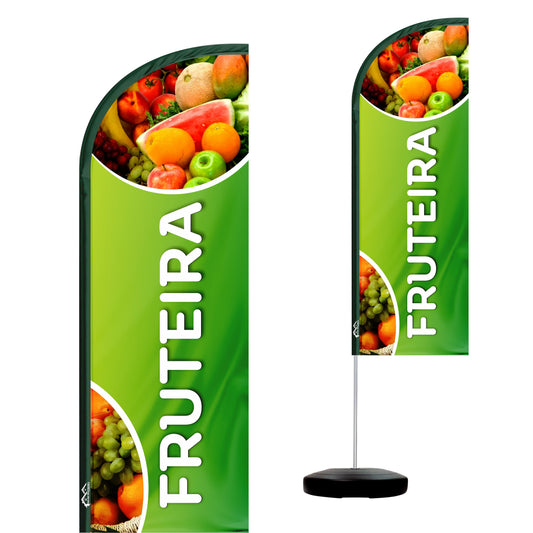 Wind Banner Completo 2,10m Fruteira