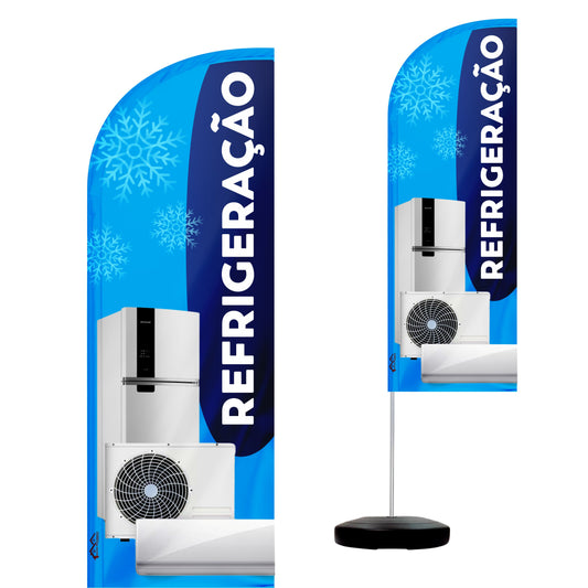 Wind Banner Completo 2,10m Refrigeração