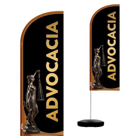 Wind Banner Completo 2,10m Advocacia