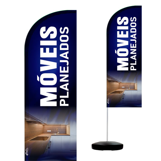 Wind Banner Completo 2,10m Móveis Planejados
