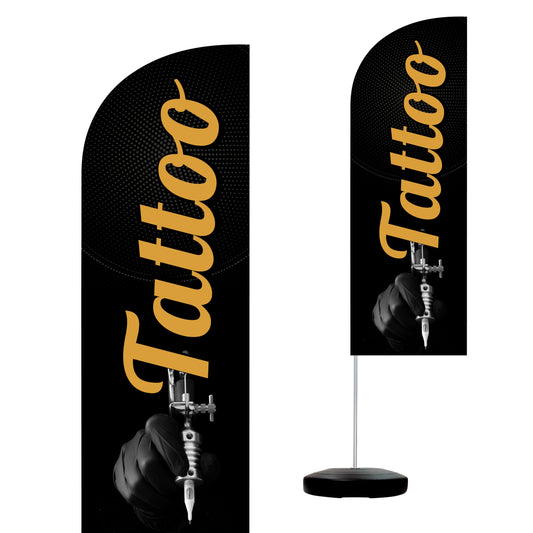 Wind Banner Completo 2,10m Tattoo